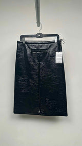 Courreges  Front-zip Vinyl Long Skirt