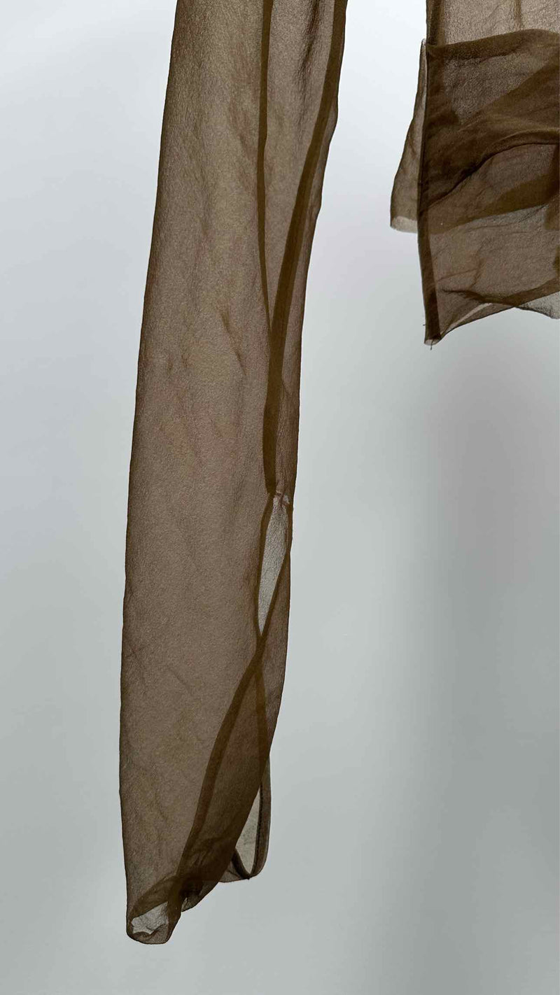 Eckhaus Latta Sheer L/S  Top