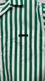 PRADA S/S Stripe Shirt