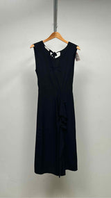 PRADA N/S Frill Maxi Dress