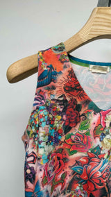 Comme Des Garcons X Ruriko Murayama Tatto Printed Tank Top