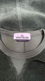 Stone Island Corduroy Elbow-patched Sweatshirt