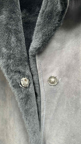 Zero Maria Cornejo Fur-hybrid Shearling Coat