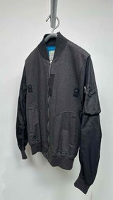 Sacai Nylon Sleeve Technical Bomber Jacket