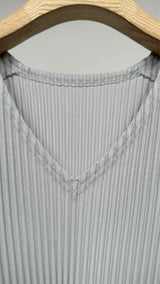 Homme Plisse Pleated Tank Top