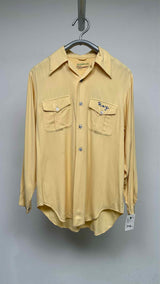 Vintage Back-embroidered Bowling Shirt