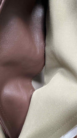 Miu Miu Single-breasted Chino and Leather Trench Coat