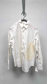 LOEWE Leather-patched Shirt