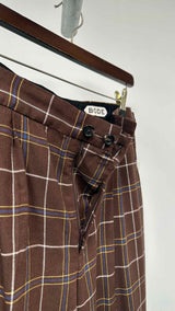 Bode Men's Bode Dunham Plaid Pants