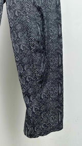 Kozaburo Snake Jacquard Extra Baggy Jeans