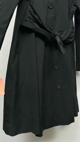 PRADA Back Buttoned Bow Trench Coat