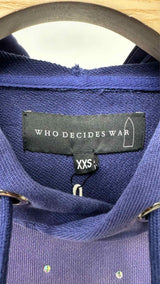 Who Decides War Flame Glass Hoodie