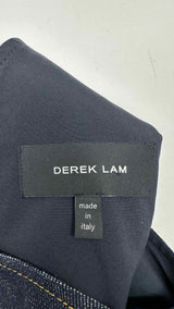 Derek Lam N/S Slim-fit Flare Denim Dress