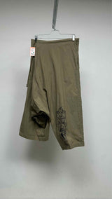 Yohji Yamamoto Graphic Wide Drop-Crotch Pants