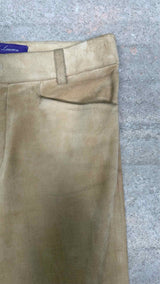 Ralph Lauren Purple Label Suede Pants