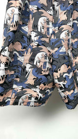 Charles Jeffery LOVERBOY Jacquared Wide Shorts
