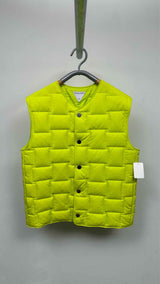 Bottega Veneta Intrecciato Quilted Gilet Nylon Vest