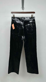 Saint Laurent Sequin Boot-cut Jeans