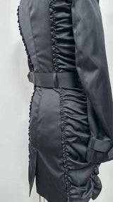 Burberry Frill Trench Coat