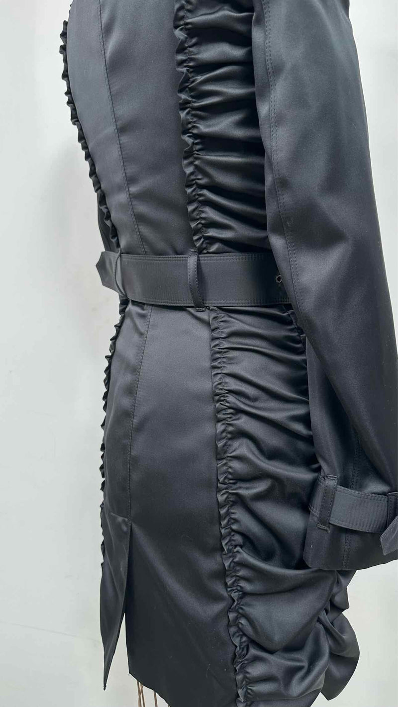 Burberry Frill Trench Coat