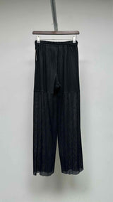 Pleats Please Pleated Mesh-hybrid Easy Pants
