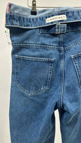 Y/ Project Asymmetrical-waist Jeans