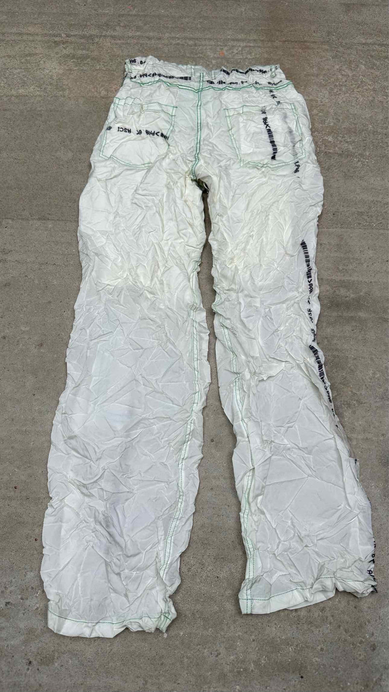 KANGKYUK Airbag Shrink Printed Pants