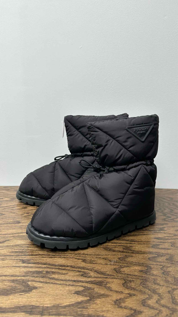 PRADA Blow19 Quilted Nylon Boots