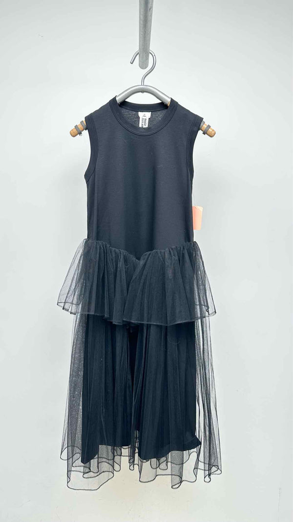 Noir Kei Ninomiya N/S Mesh-layered Tulle Dress