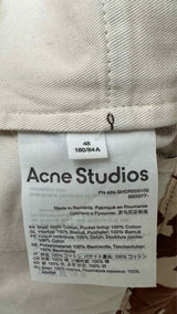 Acne Studios Leaf Pattern Cargo Shorts