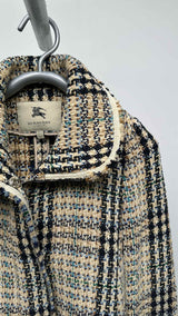 Burberry Tweed Coat
