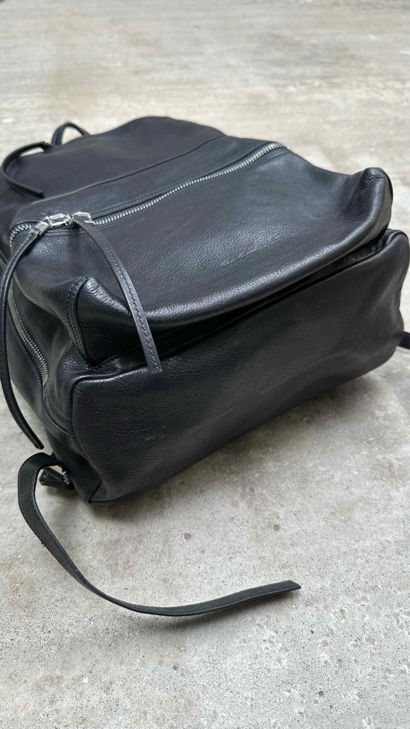 Rick Owens Leather Backpack