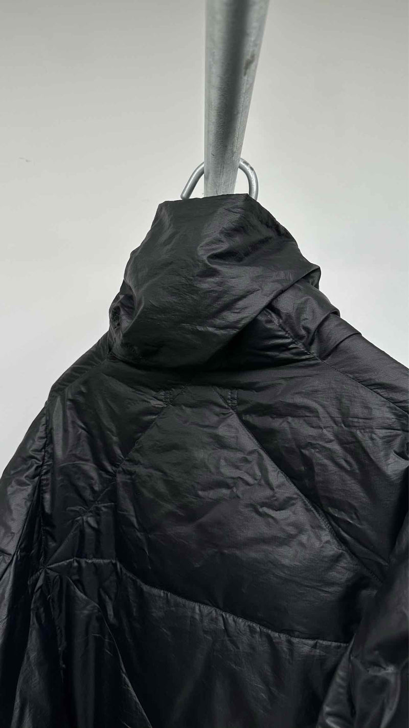 Haat Embroidered Oversized Kimono Down Jacket