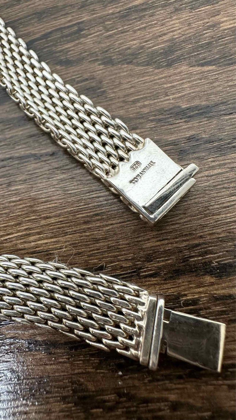 Tiffany&Co. Chain Somerset Mesh Collar Choker