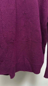 Raf Simons Oversized Patched Cable Sweater