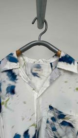 Lemaire S/S Floral Satin Shirt