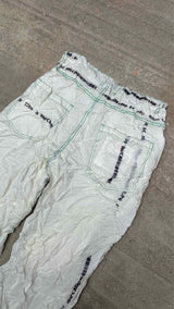 KANGKYUK Airbag Shrink Printed Pants