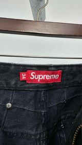 Supreme Studded Seam Loose Fit Jeans