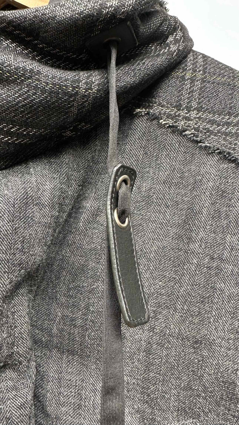 Lanvin Patchwork Hooded Down Coat