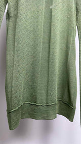 Louis Vuitton Scarf-neck Mesh Sweater