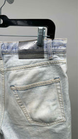Our Legacy Raw-end Bleached Denim Shorts