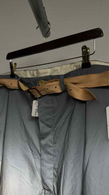 Paul Harnden Belted Iridescent Pants