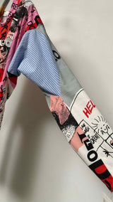 Vivienne Westwood L/S Hybrid Pullover Print Top