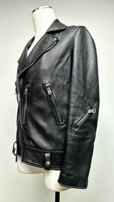 Acne Studios Oversize Riders Leather Jacket