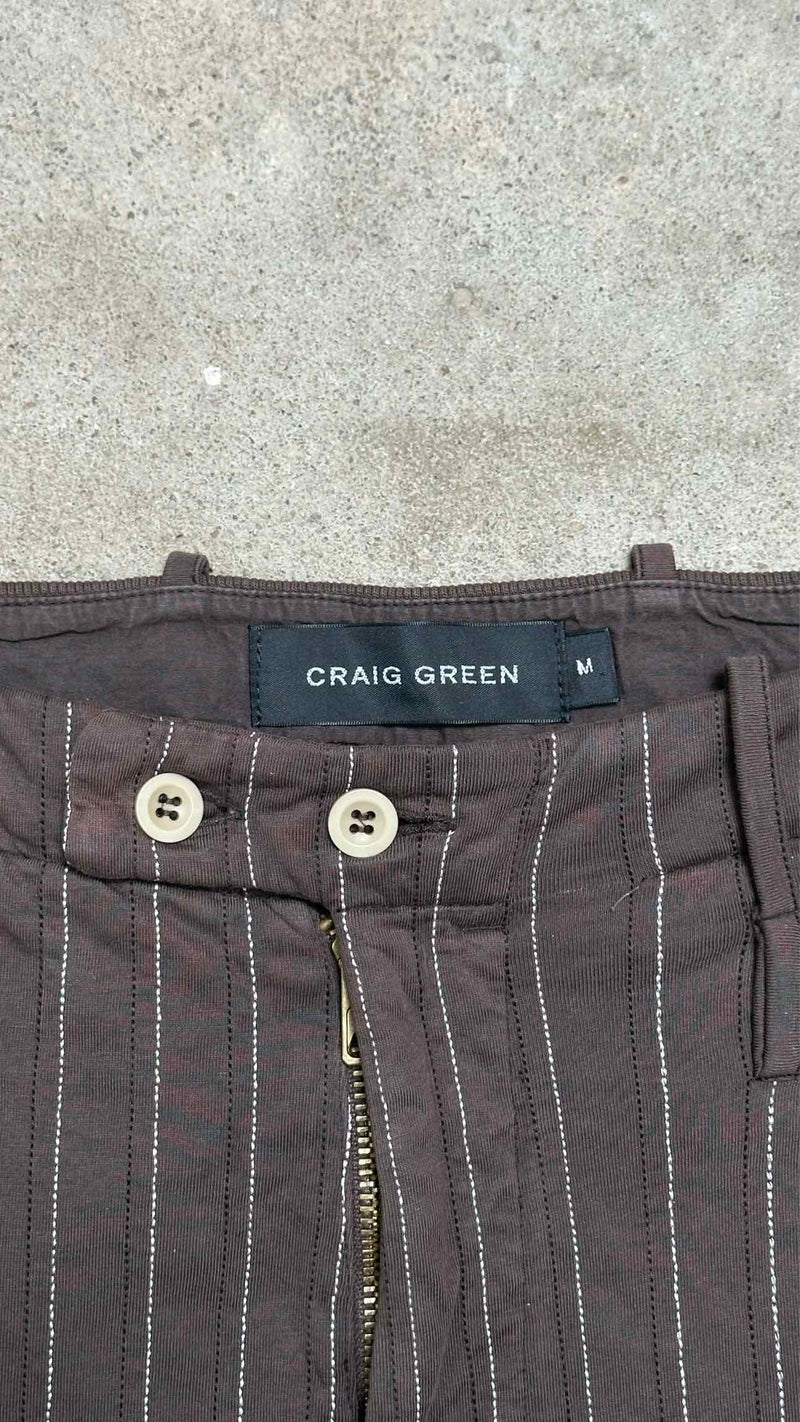 Craig Green Side Lined Pimstripe Pants