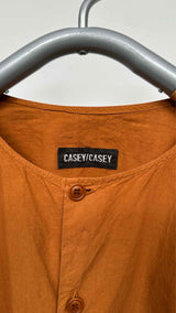 Casey Casey S/S Collarless Paul Shirt