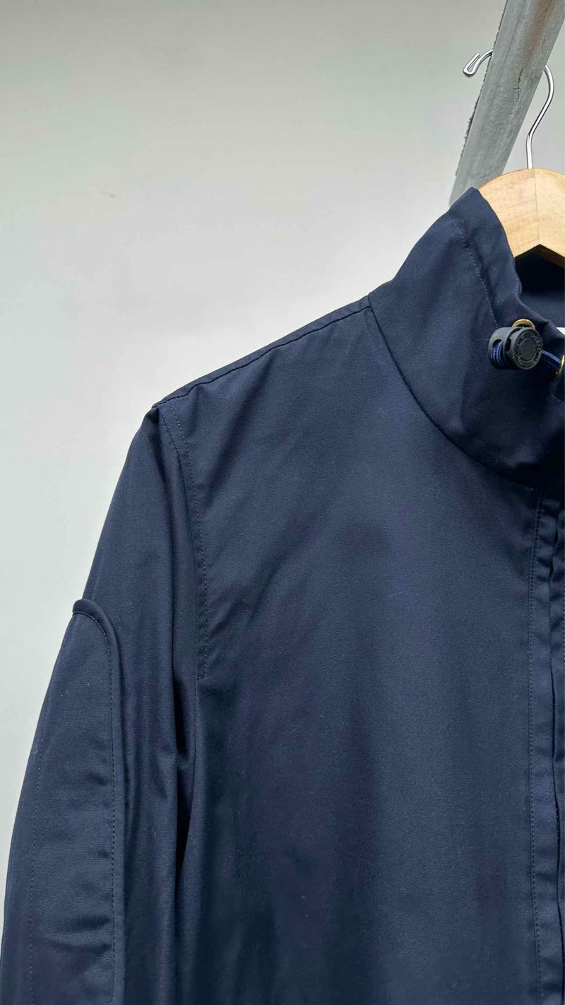 Thom Browne Sleeve Paneled Zip-up Jacket