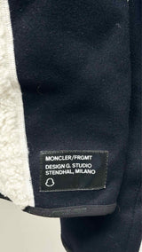 Moncler Genius X Fragment Back-logo Wool Fleece Jacket