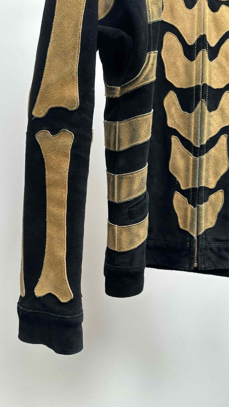 Blackmeans Skeleton Suede Jacket