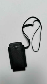 PRADA Saffiano Lanyard Phone Holder